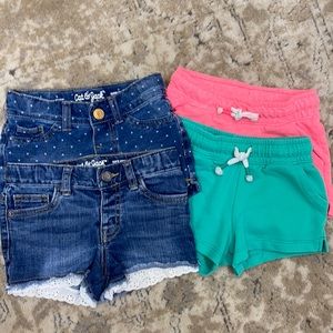 Cat & Jack Shorts 3T, 4T
